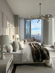 Boule De Crystal Ball Smoke Glass Round Chandelier 72