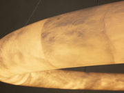 Halima Alabaster Halo Chandelier 36'' 48''D