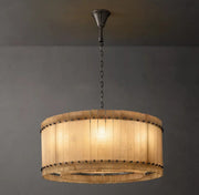 San Marco Alabaster Round Chandelier 32/37/48/60