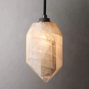 Harlow de Alabaster Translucent Modern Calcite Pendant Light