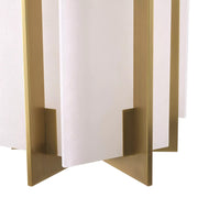 Lugano Modern Brass Alabaster Chandelier