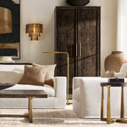 Sirene Clear/Smoke Glass Wall Sconce