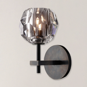 Boule De Clear Glass Sconce