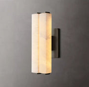 Audubon Modern Alabaster Double Sconce 15