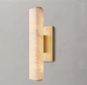 Audubon Alabaster Single Sconce 15