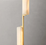 Audubon Modern Alabaster Linear Chandelier 54