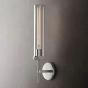 Lambeths Knurled Grand Sconce,Long Torch Knurled Bedroom Grand Modern Wall Sconce
