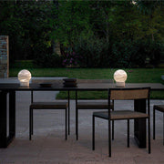 Wenny Round Alabaster Table Lamp