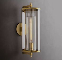 Devaux Grand Round Sconce Modern Stairwell Wall Sconce 23