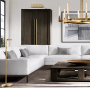 Cannele Linear Candlestick Round Chandelier Light 48