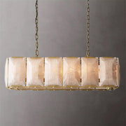 Harlowe Calcite Rectangular Chandelier 42