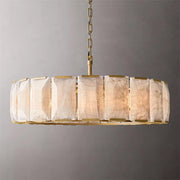 Harlowe Calcite Round Chandelier 43