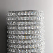 Halo Clear Crystal Wall Sconce Lighting 36