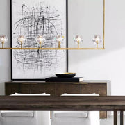 Boule De Cristal Linear Chandelier 60