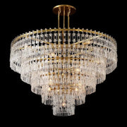 Marignans Tiered Round Crystal Chandelier Light
