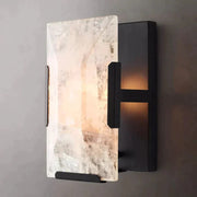 Harlowe Translucent Modern Calcite Wall Sconce