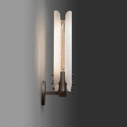 Alan Glass Double Sconce for Living Room