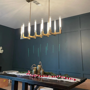 Cannele Candlestick Linear Chandelier Light 67