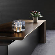 Jeff Square Crystal Table Lamp