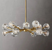 Boule De Cristal Glass Ball Modern Round Chandelier Light 36