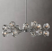 Boule De Cristal Glass Ball Modern Round Chandelier Light 36