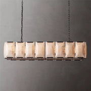 Harlowe Calcite Rectangular Chandelier 55