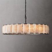 Harlowe Calcite Round Chandelier 60