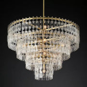 Marignans Tiered Round Crystal Chandelier Light