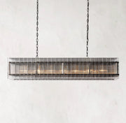 San Marco alabaster linear chandelier