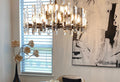 Bonnington round crystal chandelier