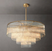 Amadeo round crystal chandelier