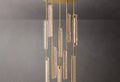 Audubon crystal round chandelier