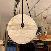 Rosie Alabaster Globe Pendant Light 10/20