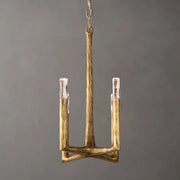 Thaddeus Forged Brass Pendant Light