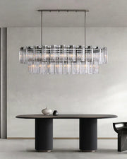 Delsie Oval Chandelier 51''63''72''