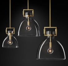 Load image into Gallery viewer, Machinists Glass Cloche Pendant
