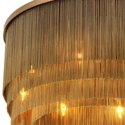 Chandelier Tissot S - Antique Brass Finish