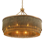 Chandelier Tissot L - Antique Brass Finish