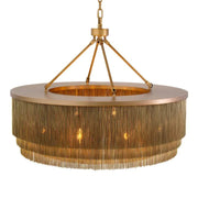 Chandelier Tissot L - Antique Brass Finish