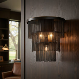 Tissot Wall Lamp - Bronze Highlight Finish