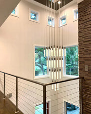 Aria Light Luxury Glacier Bubble Crystsal Chandelier