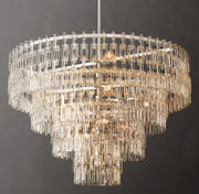 Marignans Tiered Round K9 Crystal Chandelier Light