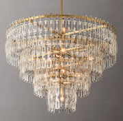 Marignans Tiered Round K9 Crystal Chandelier Light