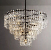 Marignans Tiered Round K9 Crystal Chandelier Light