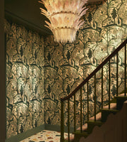 Treviso Pink Glass Chandelier 30