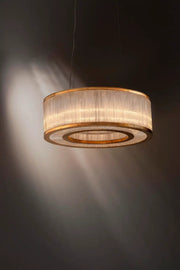 Dubai Cylindrical Natural Stone Chandelier
