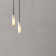 Violet Alabaster Modern Chandelier Light