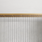 SOLTAIRE LINEAR CHANDELIER 37'' 50'' 70'' 87