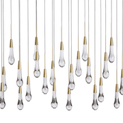 SOLTAIRE LINEAR CHANDELIER 37'' 50'' 70'' 87