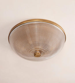 Ottilie Glass Flush Light 14